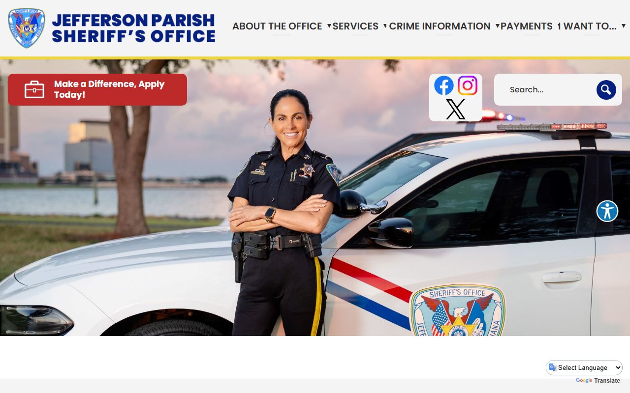 Jefferson Parish criminal history records sheriff's office