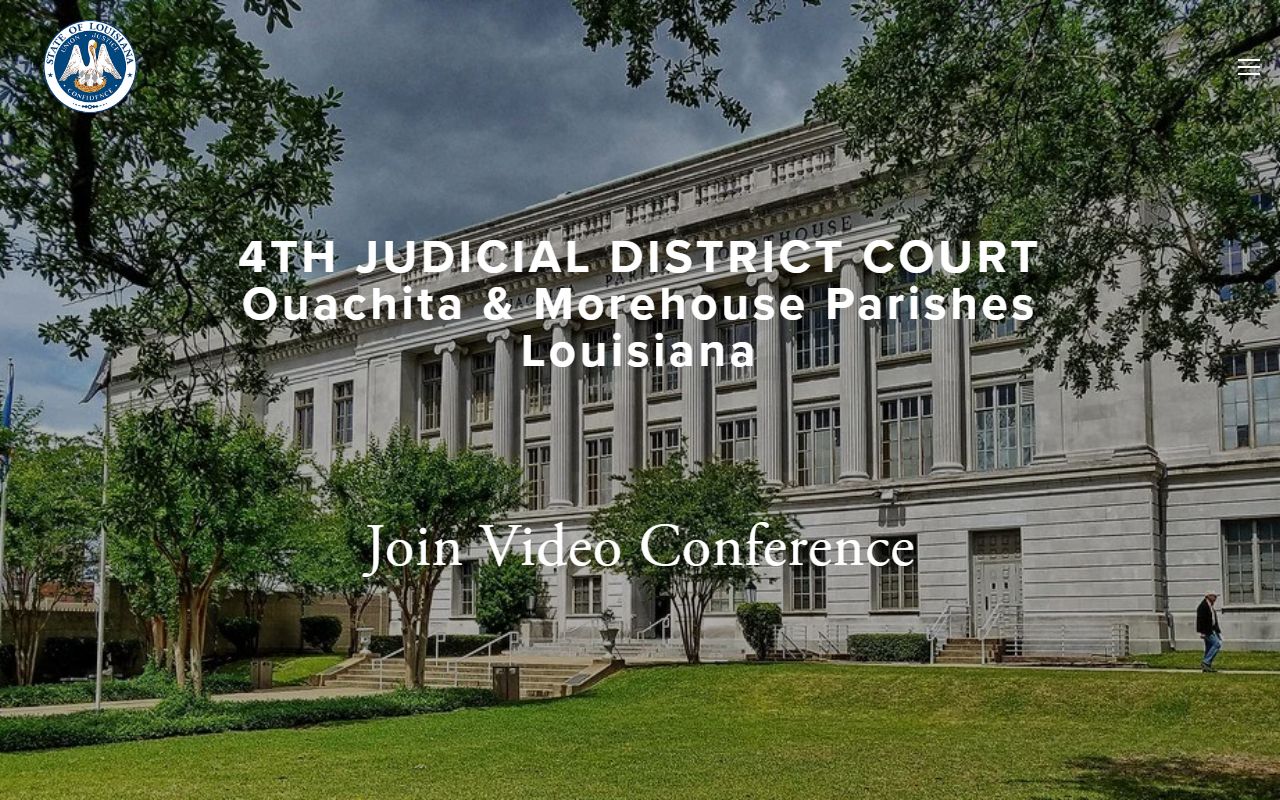 Morehouse Parish criminal history records 4th judicial district court website